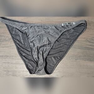 Tauwell Silver Glitter Mens Bikini